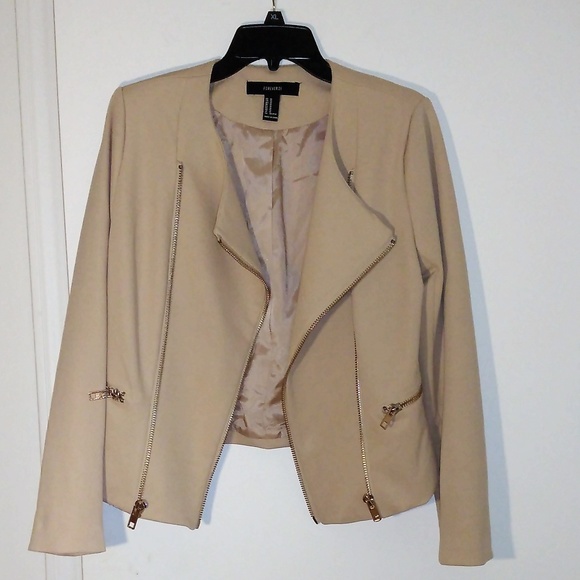 Forever 21 Jackets & Blazers - Forever 21 Double Front Zip Jacket